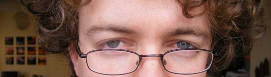blogger's bleary eyes banner
